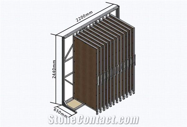 Granite Display Racks Labradorite Racks Sandstone Stands Black-Galaxy-Granite Display Stands Slab Racks Black-Granite Displays Artificial Displays