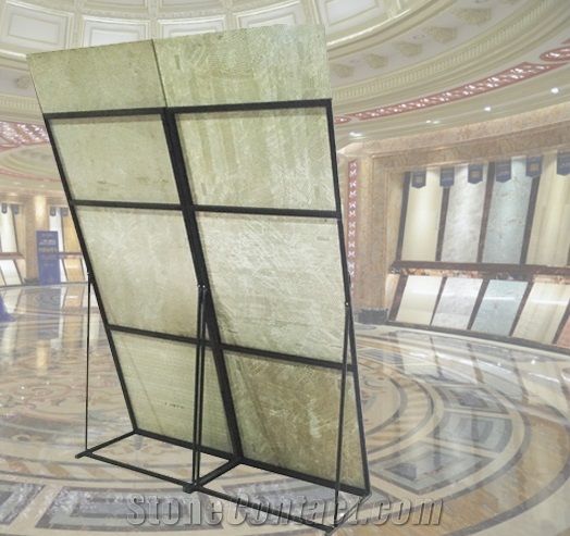 Granite Display Racks White-Onyx Display Stand Racks White-Marble Stands Ceramic Tile Retailers Quartz Sample Board Display Stands