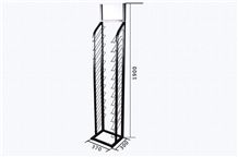 Granite Sample Board Display Stand Racks Beige-Marble Stands Racks Metal Racks Sandstone Flower Stands Floor Displays