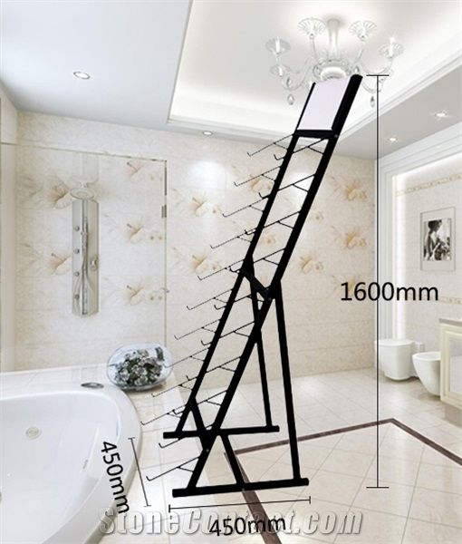 Granite Sample Board Display Stand Racks White-Marble Display Stands Beige-Marble Stands Sandstone Exhibition Racks Tile Exhibition Displays Racks
