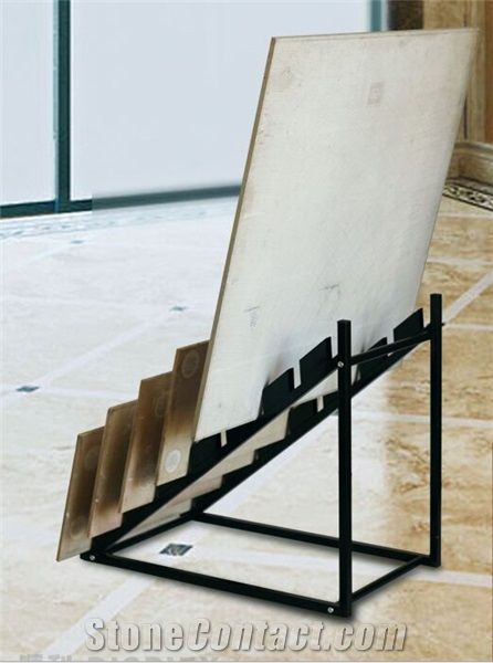 Grey-Marble Stand Racks Ganite-Tiles Stand Racks a Frame Granite Racks Sandstone Flower Stand Racks Standard Travertine Racks Tile Sample Board Display Stands