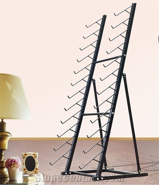 Labradorite Display Racks Grey-Marble Stands Mosaic Granite Stands Marble Stand Racks Exhibition Stand Design Black-Granite Display Racks