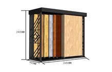Labradorite Display Racks Stone Display Cases Ceramic Tile Shelf Beige-Marble Display Stand Racks Marble Stand Racks Grey-Marble Stands