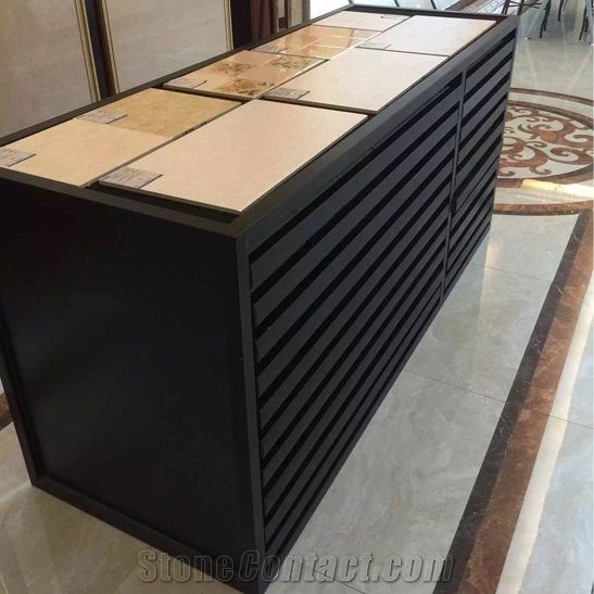 Limestone Displays Landscaping Display Racks Granite Countertops Display Racks Mosaic Exhibition Stands Granite Flower Stands Onyx Display Racks