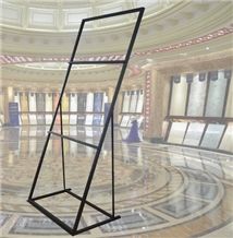 Metal Basalt Display Stand Racks Onyx Displays Sandstone Flower Stands Quartzite-Slabs Displays Tile Display Cases Green-Marble Displays White-Onyx Display Racks
