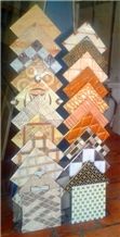 Metal Basalt Waterfall Display Stand Racks Ganite-Tiles Racks Nepal-Marble Stands Green-Marble Displays Beige-Marble Stand Racks Onyx Displays