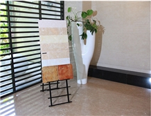 Metal Basalt Waterfall Display Stand Racks