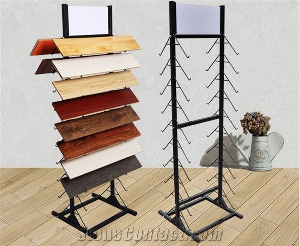 Metal Display Racks Display Shelf Granite Flower Stands Quartz-Stone Display Racks Landscaping Display Racks