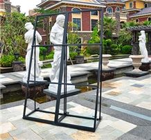 Metal Display Racks Glass Tile Display Stands White-Onyx Displays Marble-Stairs Display Stand Racks Nepal-Marble Racks Countertops Display Stand Racks