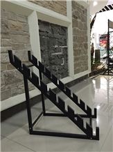 Metal Display Racks Grey-Marble Stands Ganite-Tiles Display Racks Countertops Display Racks Marble Stand Racks Tile Display Racks Mosaic Racks