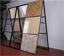 Metal Display Racks Sample Board Waterfall Display Racks Onyx Displays Mosaic Tile Displays Granite Sample Boards Waterfall Display Stand Racks Ceramic Tile Shelf