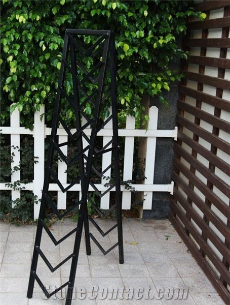 Metal Display Racks Tile Racks Black-Granite Display Stands Marble Flower Stands Exhibition Stand Design Marble Display Racks Mosaic Racks