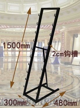 Metal Display Racks White-Granite Display Racks Display Shelf Granite Stands Exhibition Stands White-Marble Displays Labradorite Display Racks