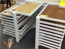 Metal Display Racksmarble-Stairs Display Stand Racks Limestone Shelf White-Onyx Display Stand Racks
