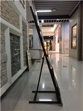 Metal Display Stand Racks Granite-Slabs Display Stands Black-Granite Displays Marble Collection Displays White-Marble Stands Artificial Displays