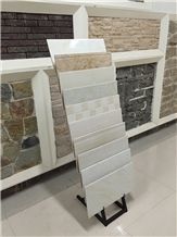 Metal Display Stand Racks Labradorite Racks Tile Shelf Ganite-Tiles Displays White-Marble Display Racks Mosaic Tile Displays Slate Stands