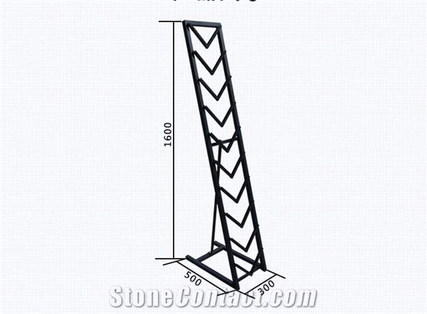 Metal Display Stand Racks Quartzite-Slabs Stands Ceramic Tile Retailers White-Onyx Display Stand Racks Nepal-Marble Stone Slab Racks Tile Display Racks