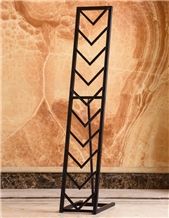 Metal Display Stand Racks Slate Stands White-Marble Stands Granite-Slabs Display Stands Black-Granite Displays Granite Countertops Racks