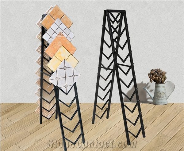 Metal Displays Granite Quartz Display Stands Granite Racks Design Black-Granite Display Racks