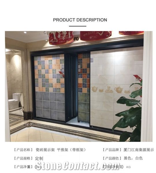 Metal Floor Tile Display Rack Metal Floor Ceramic Tile Display Stands Rotating Tile Sample Spinning Ceramic Tile Racks for Ceramic Marble Granite Limestone Quartz Mosaic