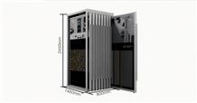 Metal Quartz Sample Board Display Stand Racks Beige Flower Racks Tile Slate Displays Beige-Marble Stands Sandstone Flower Stands Floor Displays