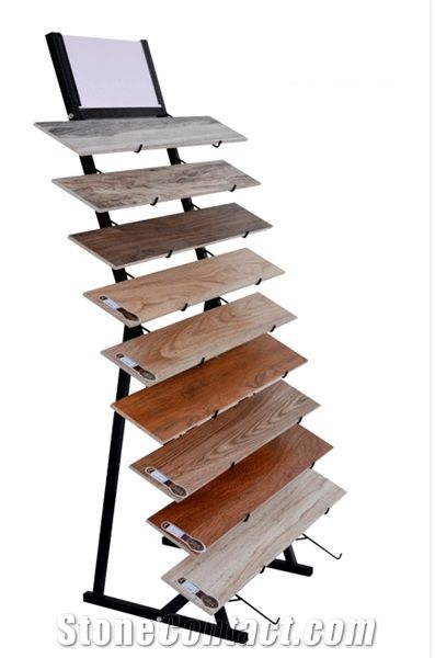 Metal Quartz Sample Board Display Stand Racks Granite Display Racks Mosaic Tile Displays Crema Marfil Standard Marble Display Stand Racks