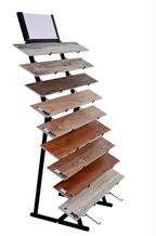 Metal Quartz Sample Board Display Stand Racks Granite Display Racks Mosaic Tile Displays Crema Marfil Standard Marble Display Stand Racks
