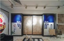 Metal Quartz Sample Board Display Stand Racks Limestone Shelf Quartzite-Slabs Artificial Displays Sandstone Racks Tile Display Cases