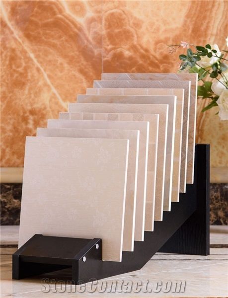 Metal Showroom Tile Display Wing Tile Sample Racks Metal Floor Ceramic Tile Display Stands Rotating Tile Ceramic Racks for Ceramic Marble Granite Limestone Quartz Mosaic Building