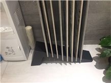 Metal Spinning Stone Stands Floor Waterfall Display Rack Exhibition Stone Display Waterfall Stone Stands for Granite Marble Quartz Mosaic Limestone Building Materials