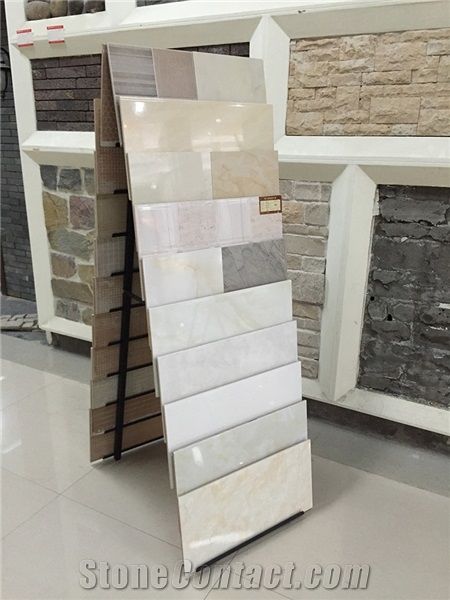 Metal Tile Display Stand Racks Black-Granite Displays Landscaping Stand Racks Ceramic Tile Shelf Displays Quartz-Stone Stands