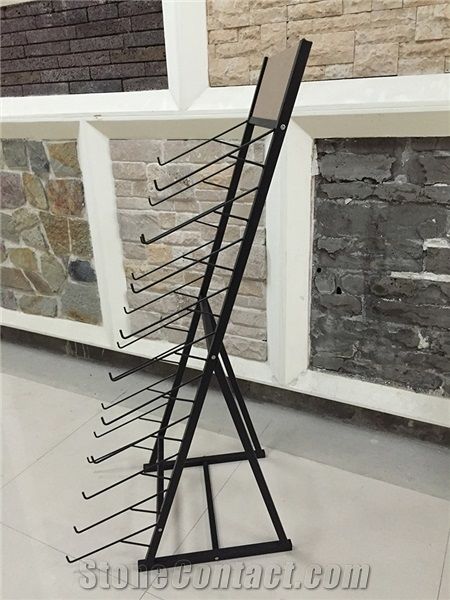 Metal Tile Display Stand Racks Brazil-Granite Display Stands Laminate Flooring Display Stands Mosaic Tile Displays Quartzite-Slabs Displays