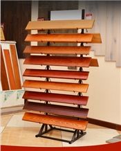 Metal Tile Display Stand Racks Onyx Display Racks Ceramic Tile Shelf White-Marble Stands Blue-Marble Display Racks Translucent Displays Marble Stand Racks