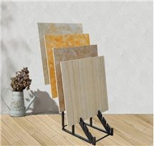 Metal Tile Display Stand Racks Onyx Display Racks Limestone Shelf Stone Sample Display Racks Marble Stands Onyx Stand Racks