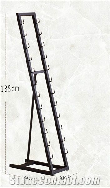 Metal Tile Display Stand Racks Sandstone Racks White-Onyx Displays Ganite-Tiles Racks Nepal-Marble Stands Sandstone Racks Quartzite-Slabs Displays