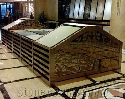 Metal Tile Display Stand Racks Stone Homes Displays Tile Sample Display Racks Brazil-Granite Display Stand Racks Grey-Marble Stand Racks
