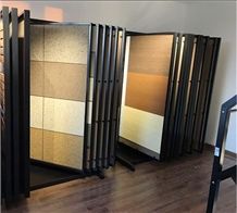 Metal Tile Displays Limestone Shelf Quartz Sample Board Display Stands Countertops Stand Racks Quartz-Stone Displays Granite Rack Stands