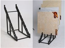Metal Tile Displays Marina Stands Stone Tile Board Racks Granite Displays Mosaic Tile Displays Quartz-Stone Stands Tile Shelf