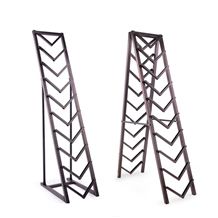 Mosaic Exhibition Stands a Frame Granite Racks Ceramic Tile Shelf Granite Flower Stands Black-Granite China Display Racks Marble Displays