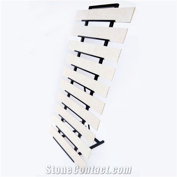 Mosaic Racks White-Onyx Display Stand Racks Black-Galaxy-Granite Display Stands Slab Racks Slate Stands Ceramic Tile Shelf Crema-Marfil Displays