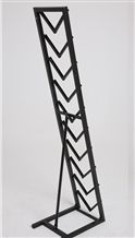 Mosaic Stand Racks Granite Waterfall Stands Quartz Sample Board Display Standslimestone Shelf Quartz Sample Board Waterfall Display Stands Sandstone Racks Tile Display Cases Beige-Marble Racks