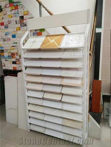 Mosaic Stand Racks Marble Displays White-Onyx Displays White-Marble Displays Standard Travertine Racks Granite Stands