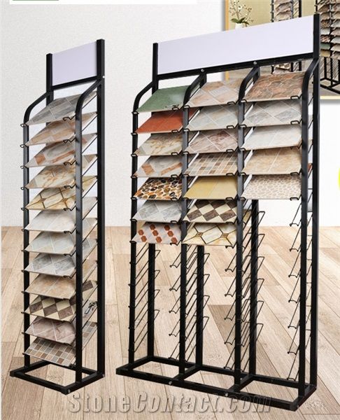 Onyx Displays Brazil-Granite Display Stands Sandstone Displays Tile Display Racks Quartz Display Stands White-Granite Display Racks