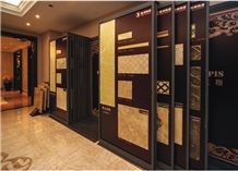 Pakistan-Marble Display Stand Racks Quartz Racks Slate Stands Stone Sample Display Racks Metal Tile Displays Mosaic Tile Displays Quartz-Stone Stands Tile Shelf Granite Countertops Racks