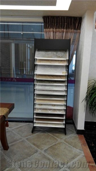 Quartz Racks Metal Tile Display Stand Racks Granite Flower Stands Mosaic Tile Displays