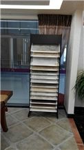 Quartz Racks Metal Tile Display Stand Racks Granite Flower Stands Mosaic Tile Displays