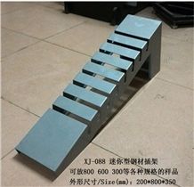 Sample Board Display Countertop Display Racks Sample Board Slab Metal Spinning Stone Stands Wing Metal Display Racks Stands for Granite Marble Quartz Mosaic Limestone Building Materials