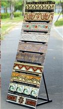 Sandstone Displays Metal Display Racks Slab Display Stands Crema Marfil Standard Marble Displays Basalt Stands Granite Sample Displays