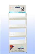 Solid Waterfall Display Stands Sample Show for Hardwood Examples