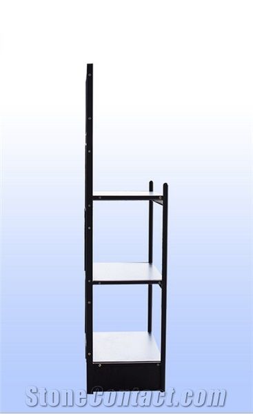 Solid Waterfall Display Stands Wholesale for Hardwood, Stone, Ceramic